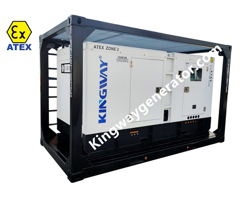 300KVA Kingway ATEX Certified Zone 2 Cummins  Explosion Proof Silent Diesel Generator Set