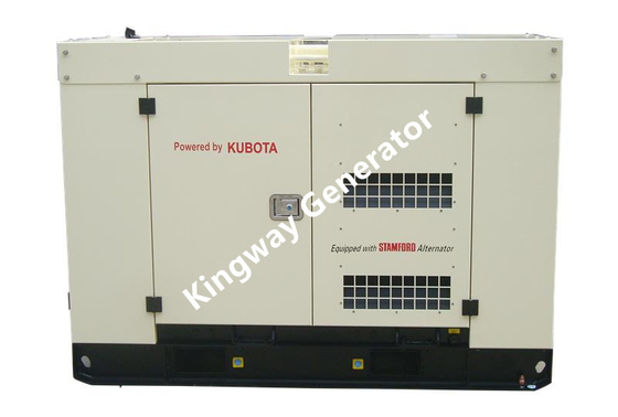 22KVA 17KW اليابان يانمار محرك مولد صامت للاستخدام المنزلي 3 مراحل