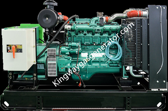125kva 100KW ثلاث مراحل مولد الغاز Yuchai مجموعة المولدات لاستخدام المناجم