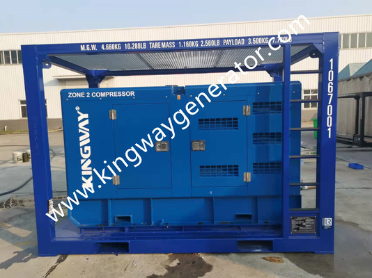 200KVA ATEX Certified T3 Zone 2 Generator Set DNV standards Lifting Frame