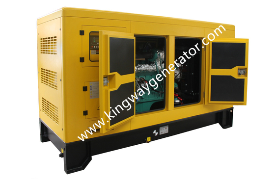375KVA 300KW 3 Phase Perkins Engine الصامتة تعمل بالديزل مجموعة المولدات ATS
