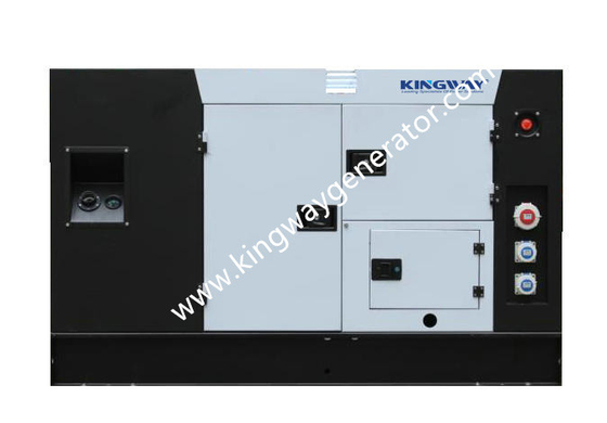 مبرد بالماء 80KVA 64KW مجموعة مولدات الديزل الصامتة ATS Perkins Engine