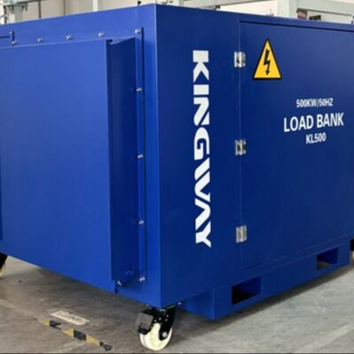 بنك تحميل مقاوم عالي الدقة 500KW 400V 50 / 60HZ تصميم محمول خطوات قابلة للتعديل